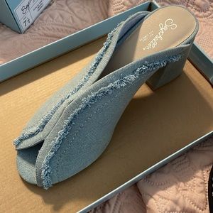Seychelles “Fun in the sun” Mules Denim purchased Nordstrom